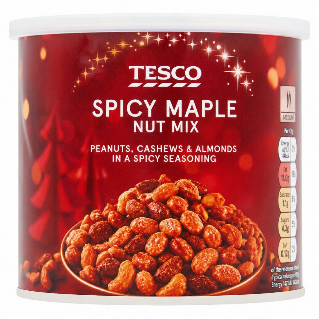 Tesco Spicy Maple Honey Nut Mix 300g