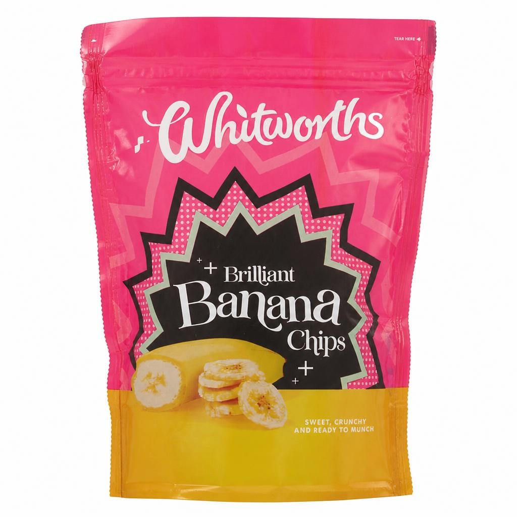 Whitworths Banana Chips 150G