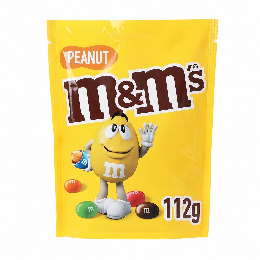 M&M's Peanut Milk Chocolate Bag Pouch 112g