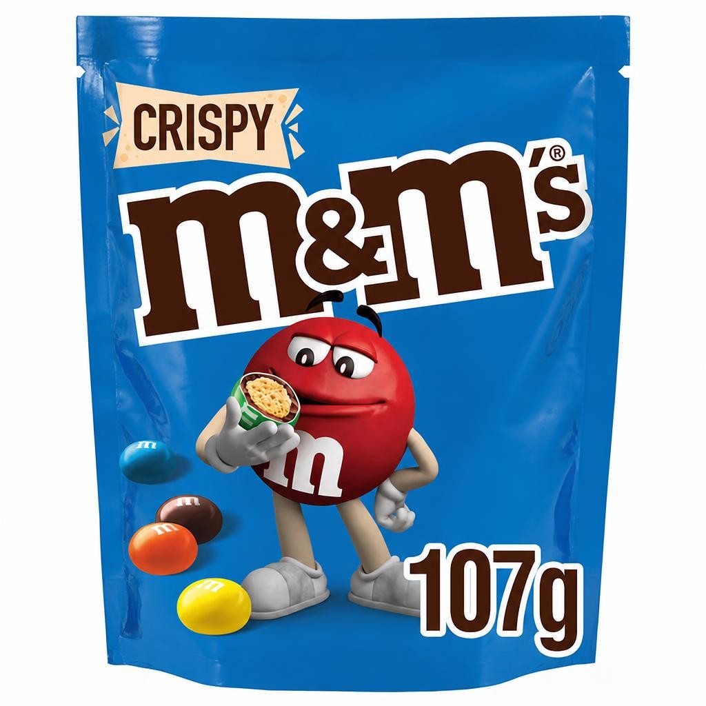 M&M's Crispy Milk Chocolate Bites 107g