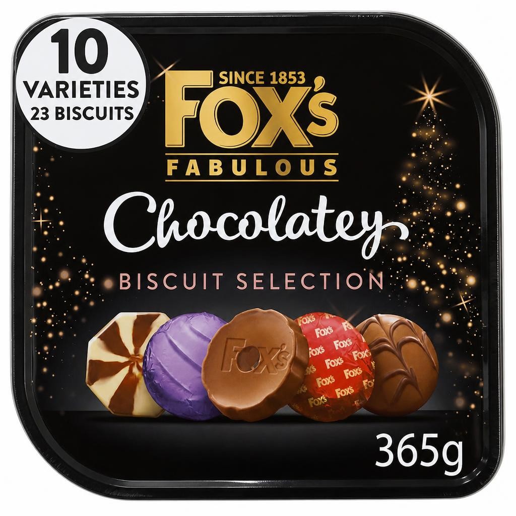 Fox's Chocolatey Tin 365G