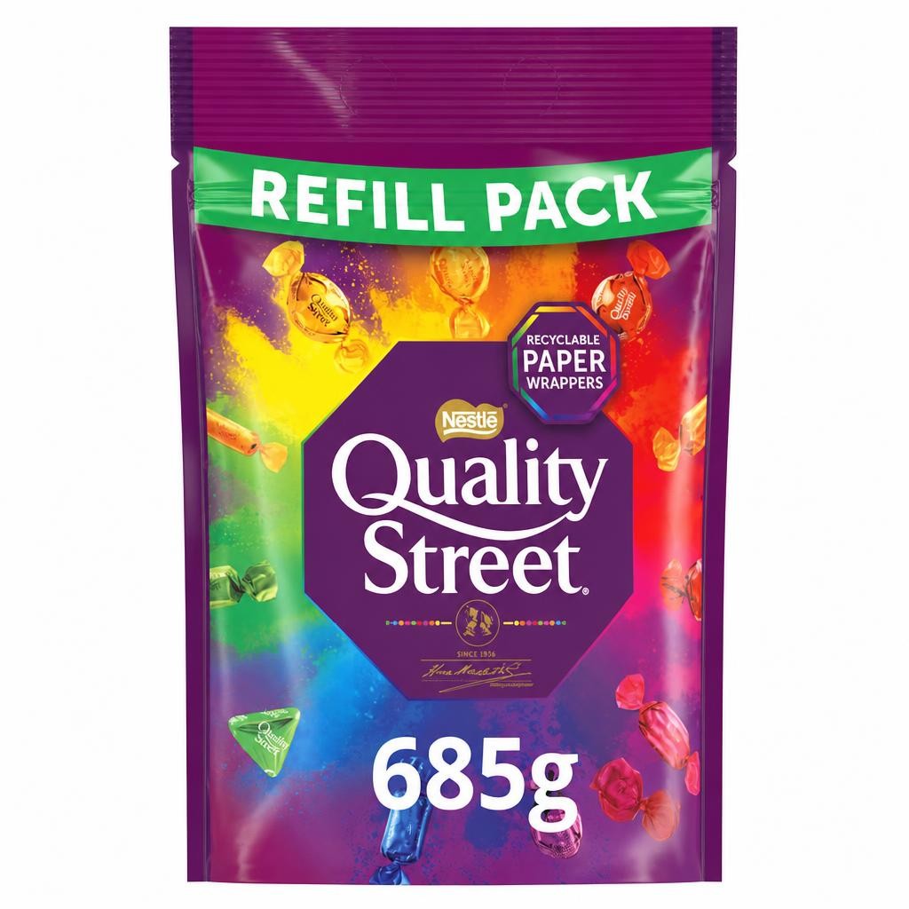 Quality Street Chocolate Large Refill Bag 685g