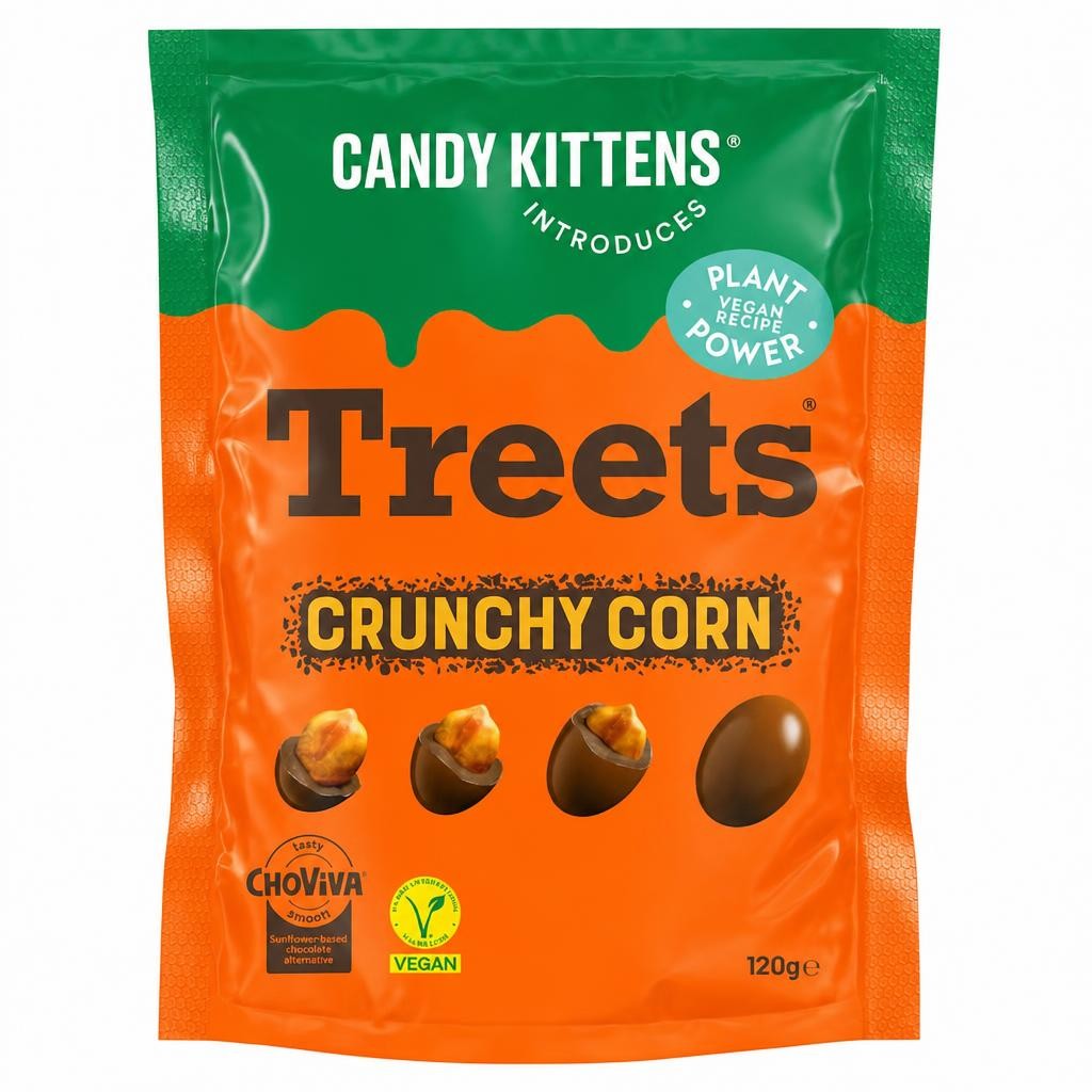 Candy Kittens Treets Crunchy Corn 120g