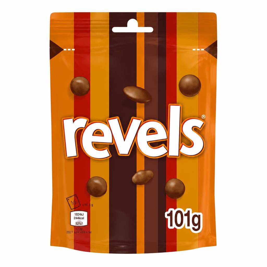 Revels Milk Chocolate Bag Pouch 101g