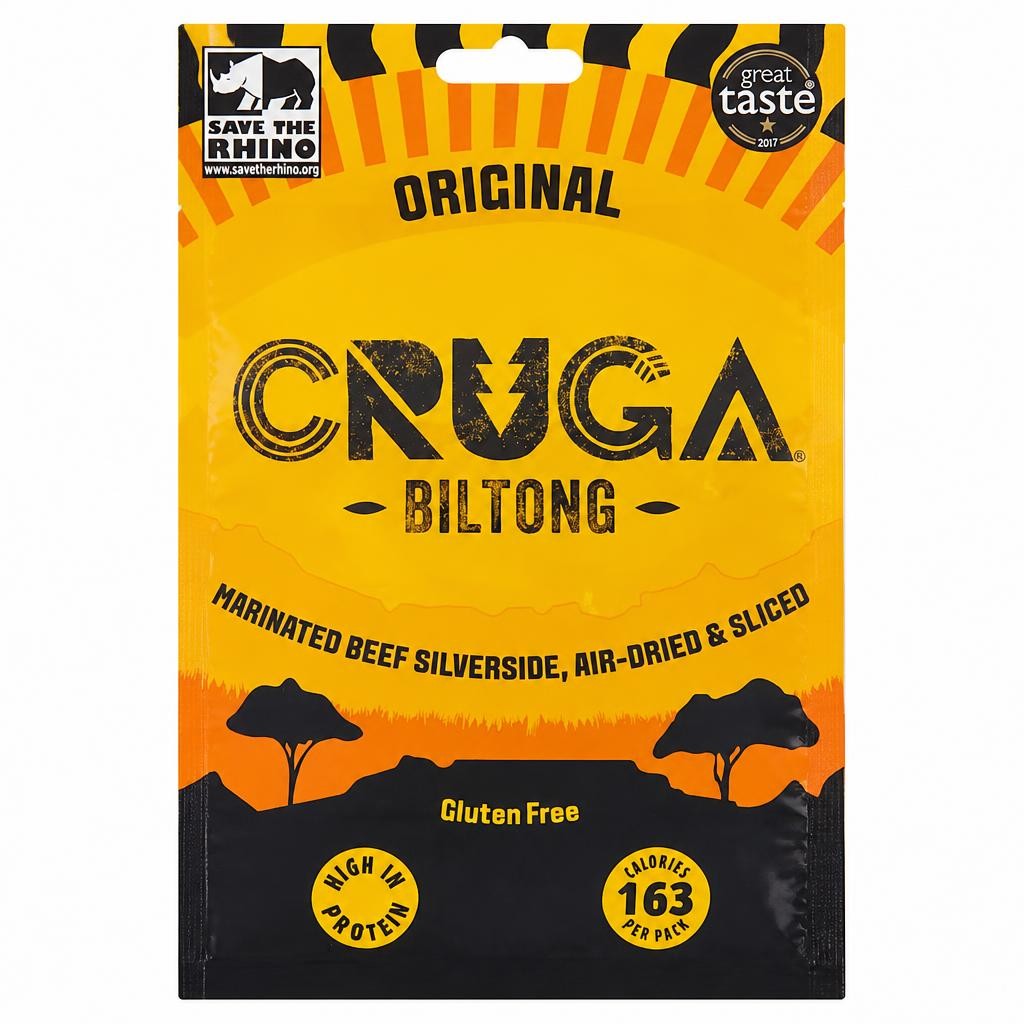 Cruga Original Beef Biltong 60g