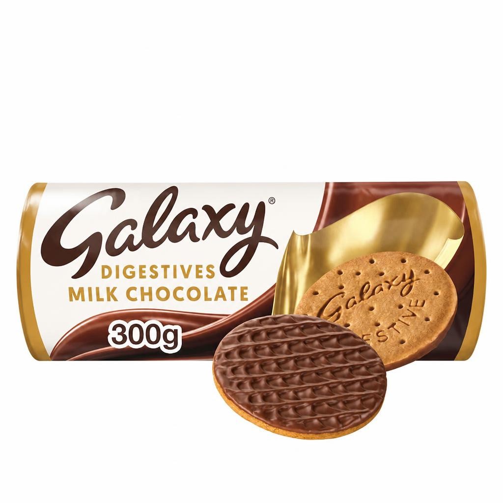 Galaxy Milk Chocolate Digestive Biscuits 300g