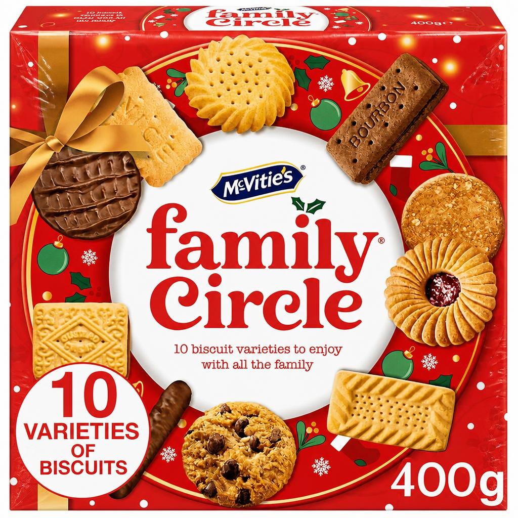 Mcvitie's Family Circle Biscuit Assortment 400G