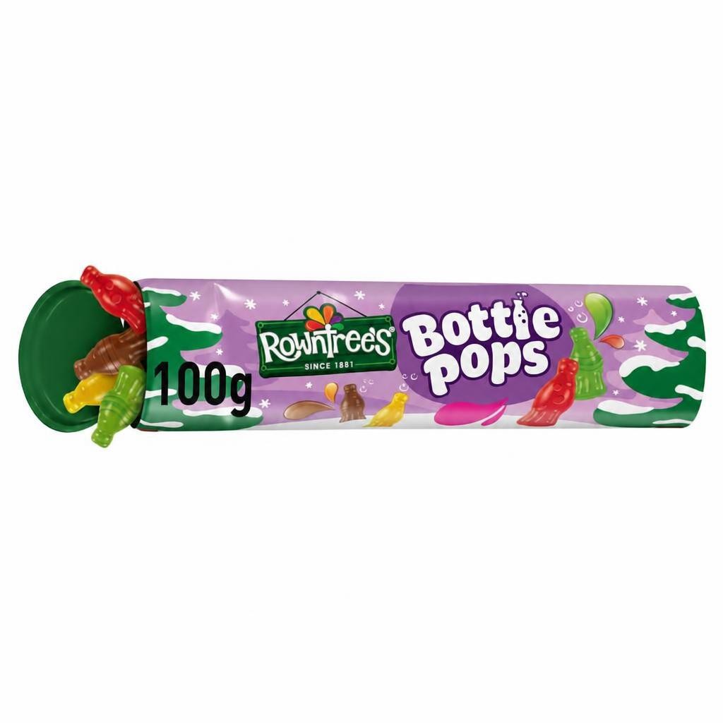 Rowntree's Bottle Pops Sweets Giant Tube 100g