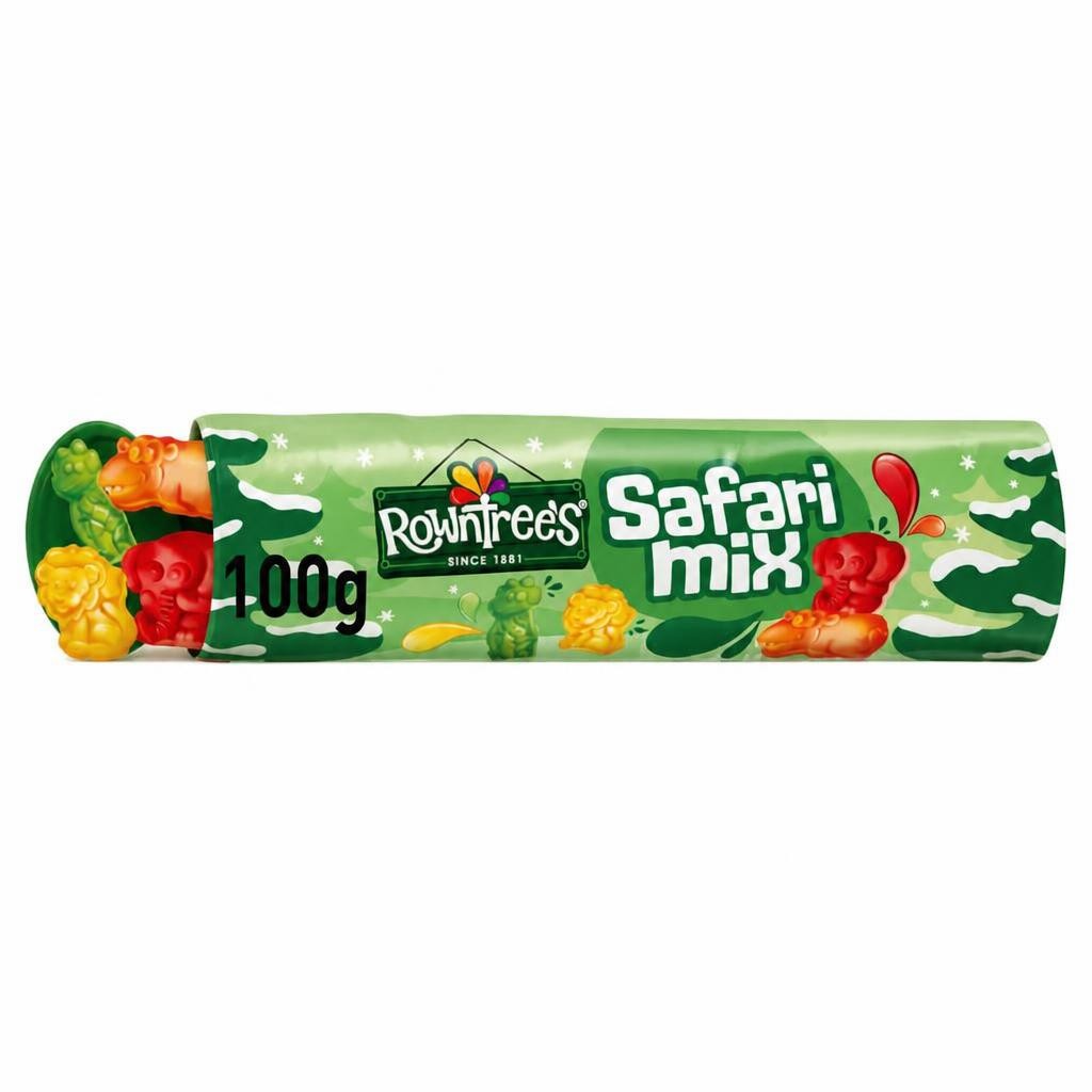 Rowntree's Safari Mix Sweets Giant Tube 100g