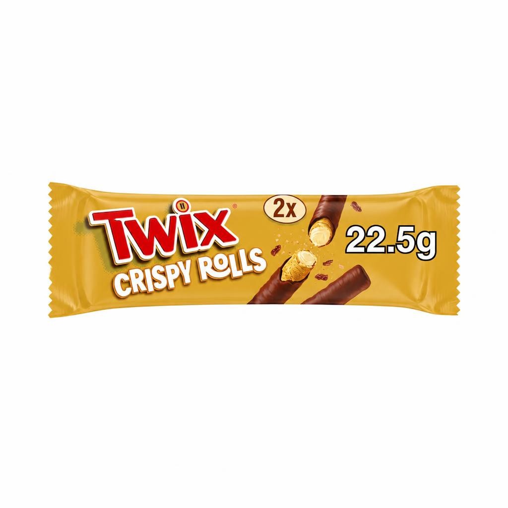 Twix Milk Chocolate Crispy Rolls 22.5g