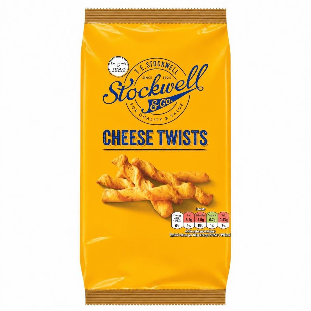 Stockwell & Co. Cheese Twists 125g