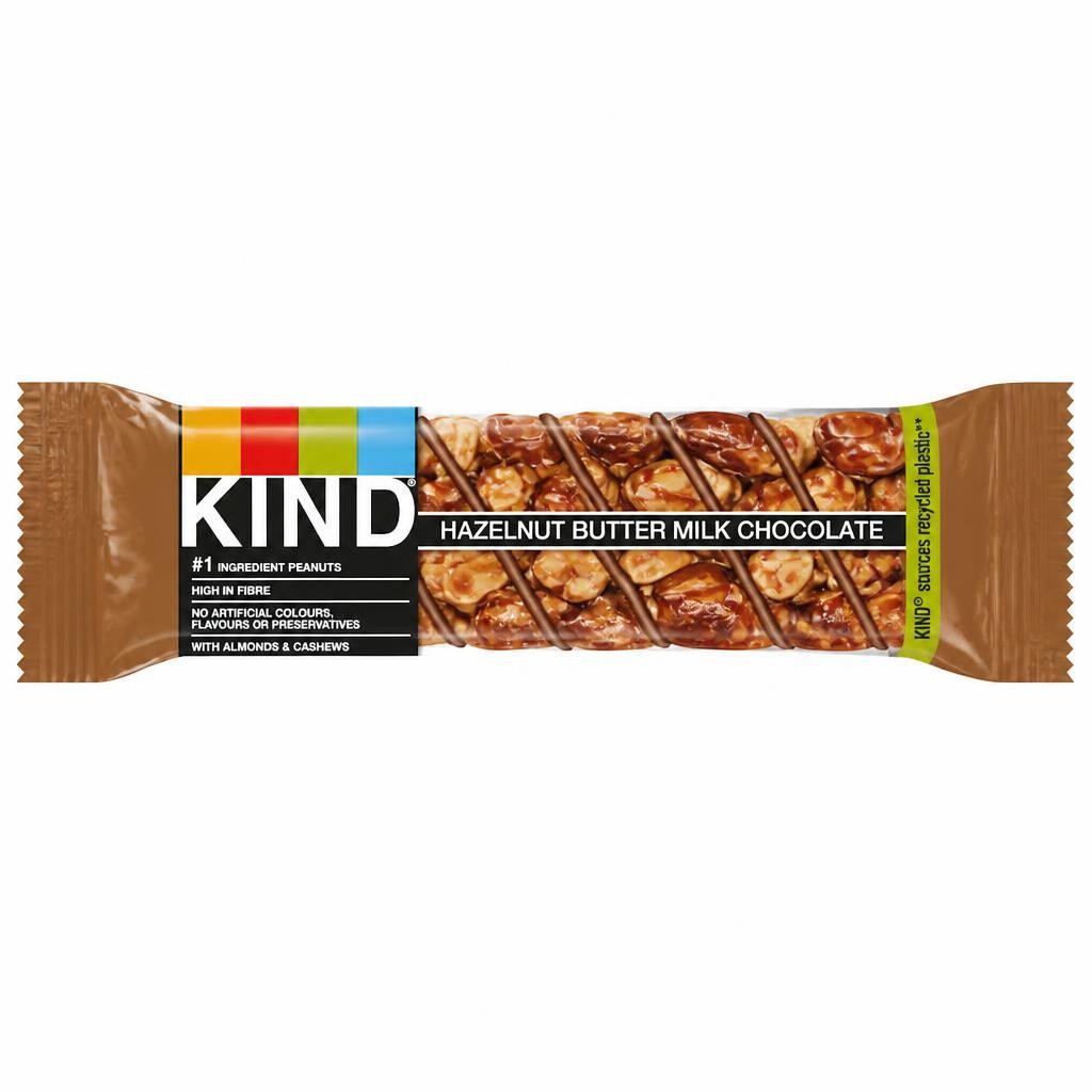 KIND Hazelnut Butter Milk Chocolate Bar 40g