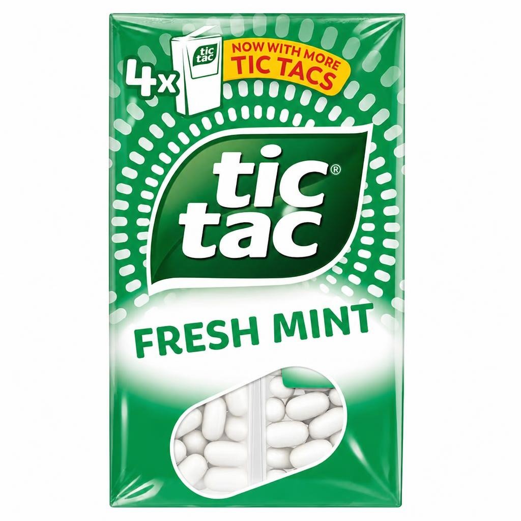 Tic Tac Mint 4 X 18G