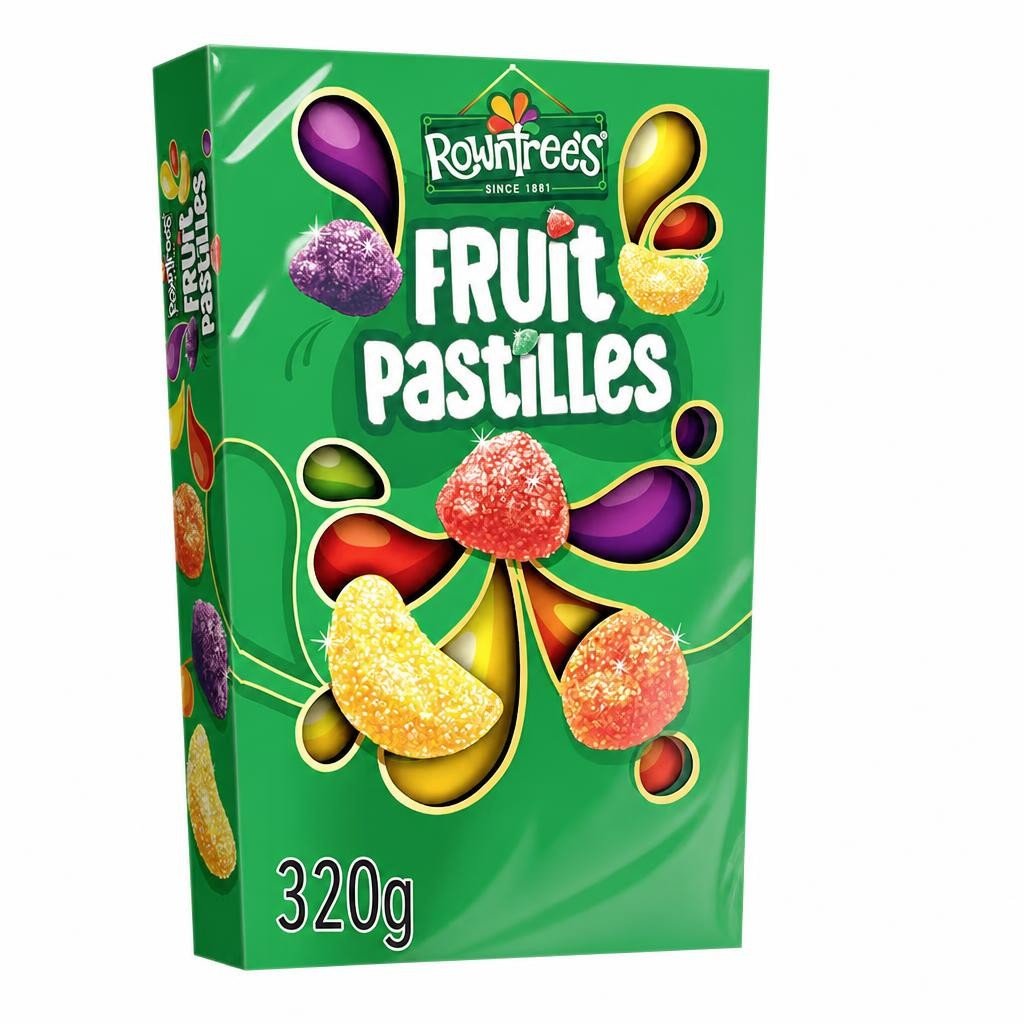 Rowntree's Fruit Pastilles Sweets Carton 320g