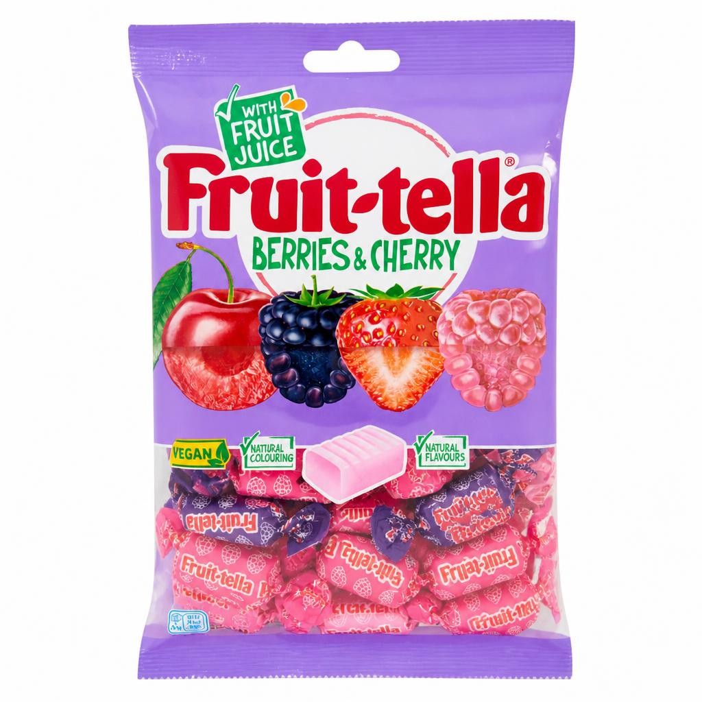 Fruit-tella Berries and Cherry 300g