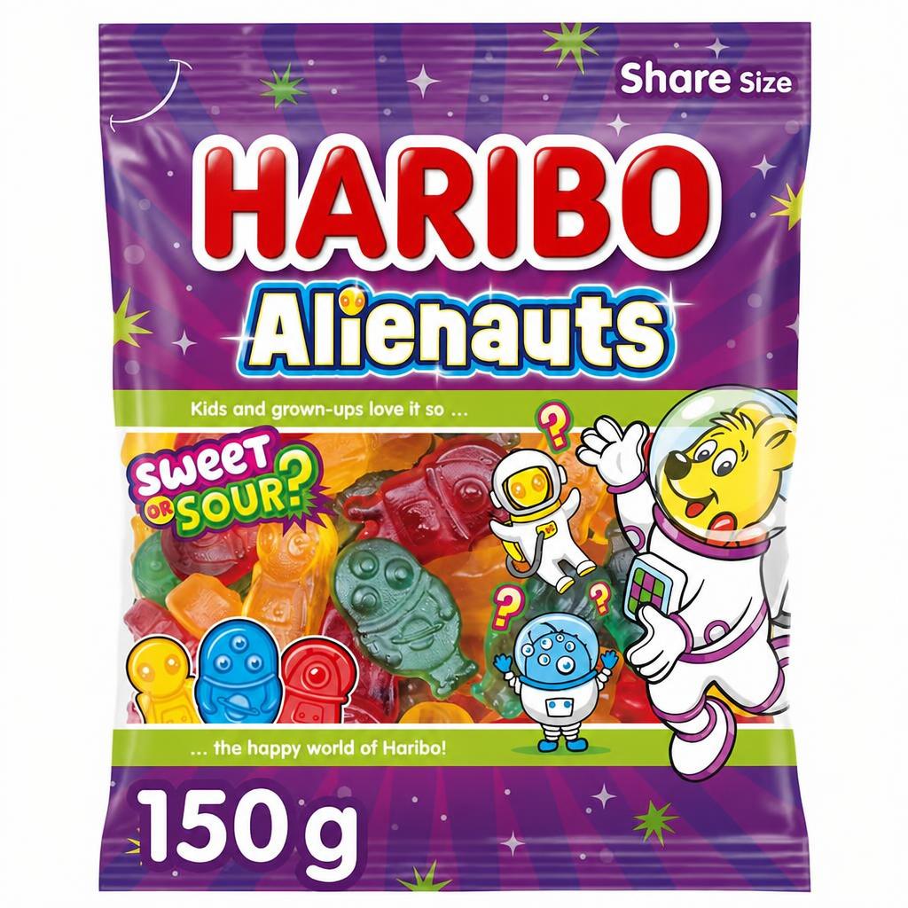HARIBO Alienauts Sweets Share Bag 150g