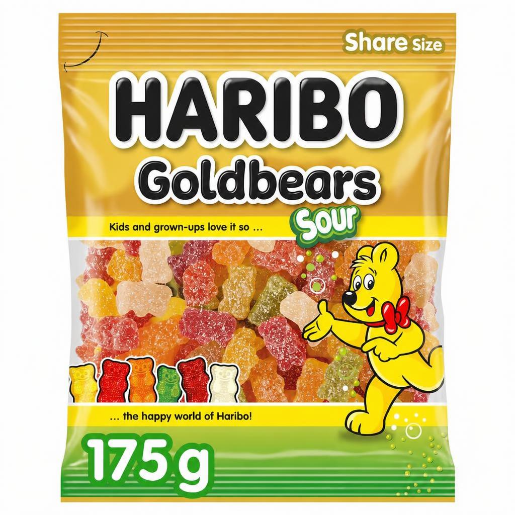 HARIBO Sour Goldbears 175g