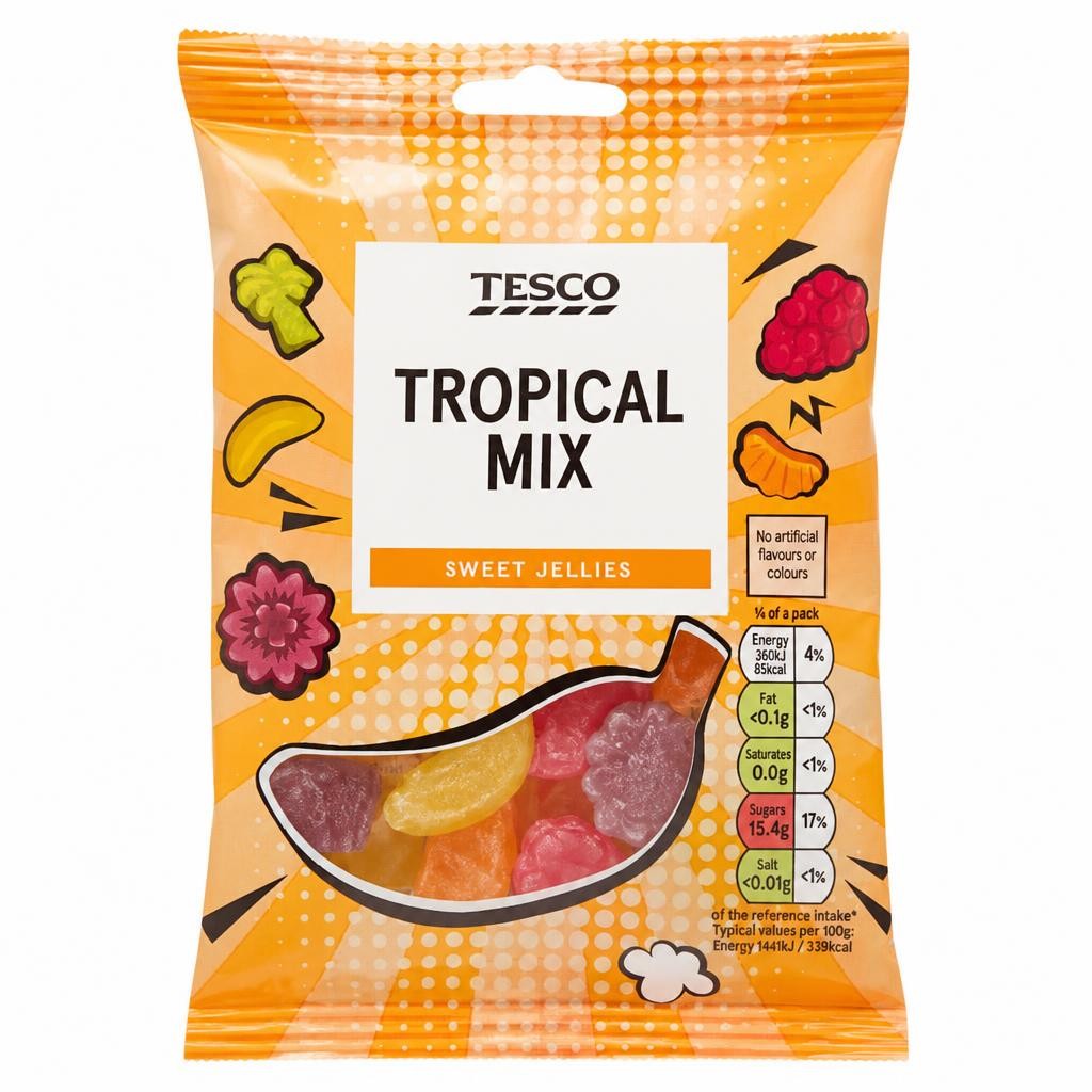 Tesco Tropical Mix 100g