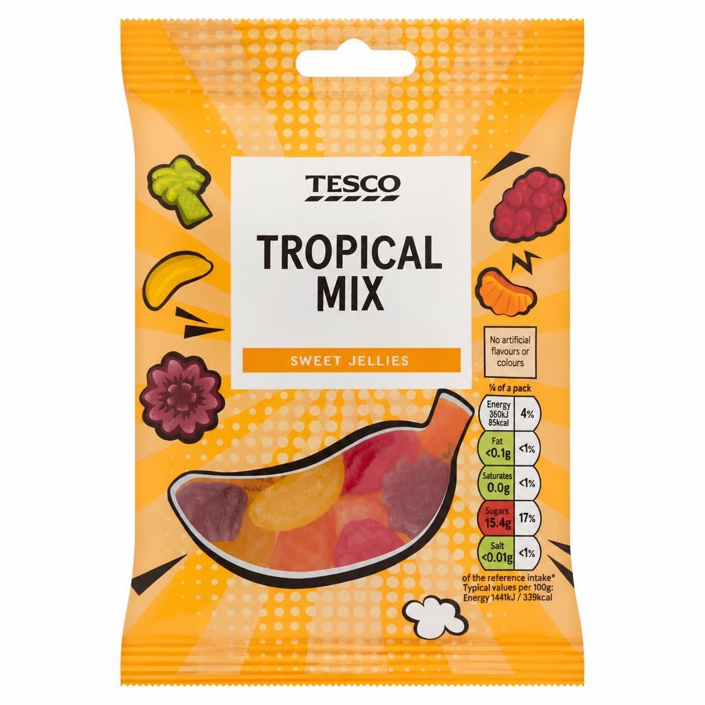 Tesco Tropical Mix 100g