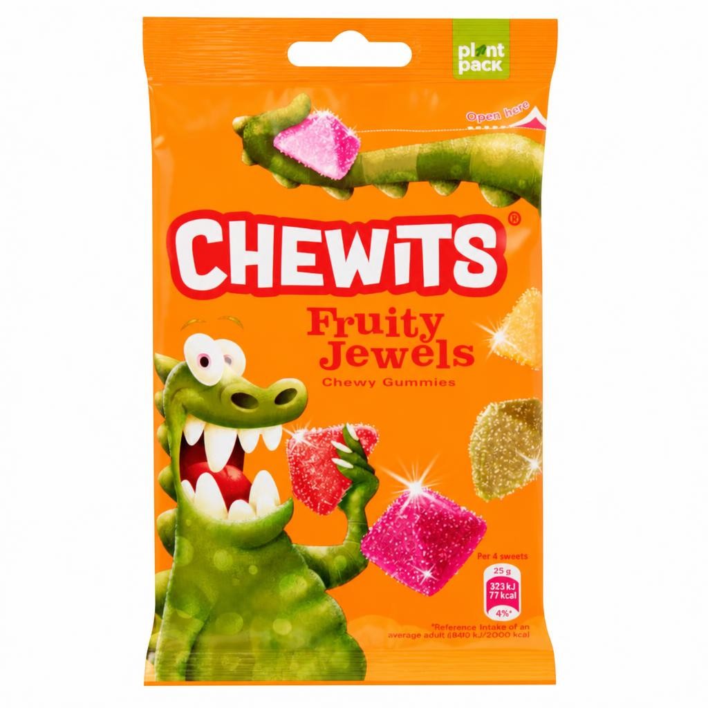 Chewits Fruity Jewels Sweet Mix 125g
