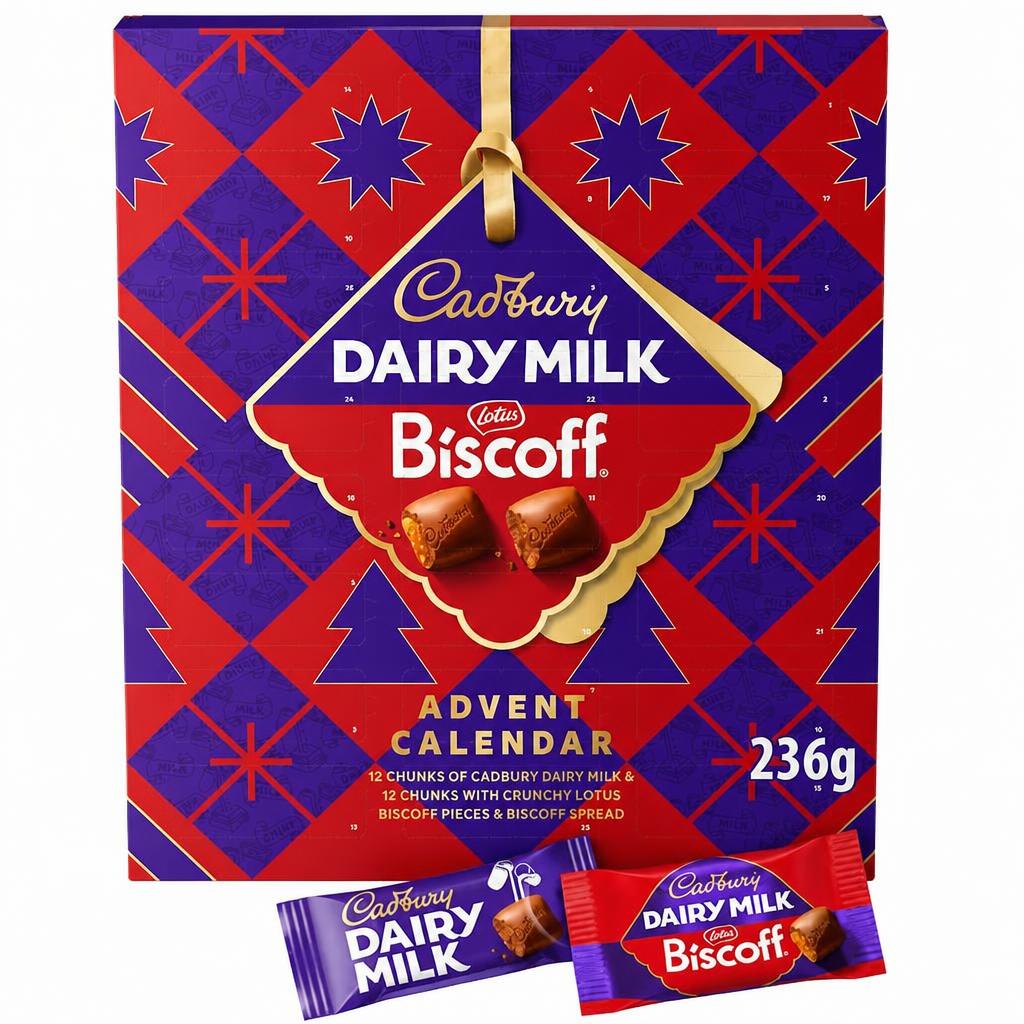 CADBURY LOTUS BISCOFF CHUNK ADVENT 236G