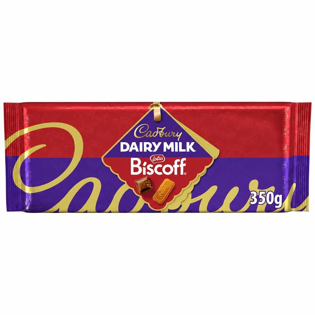 CADBURY DAIRY MILK BISCOFF 350G