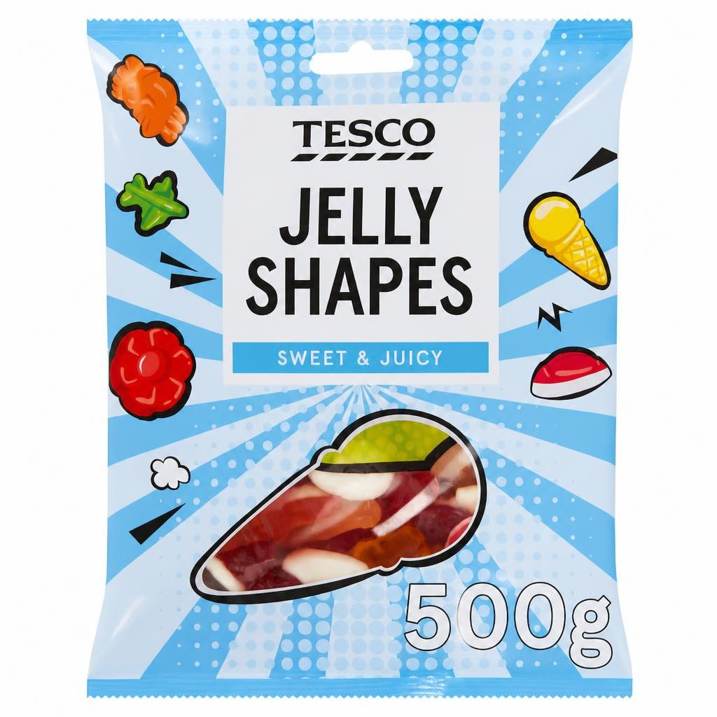 Tesco Jelly Shapes 500g