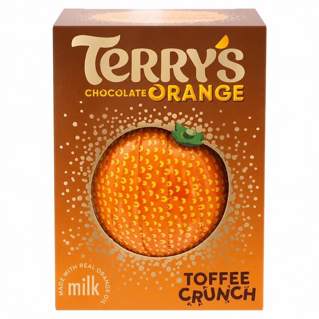 Terry's Chocolate Orange Ball Toffee Crunch 145g