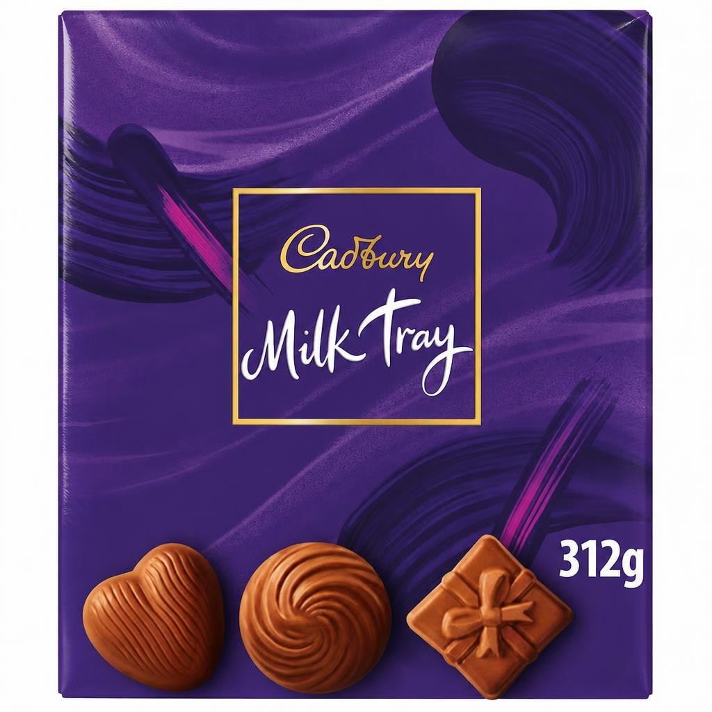 CADBURY MILK TRAY 312G