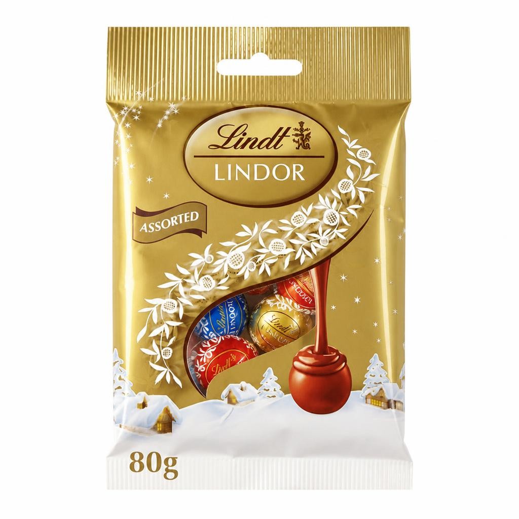 Lindt LINDOR Assorted Mini Truffles 80g