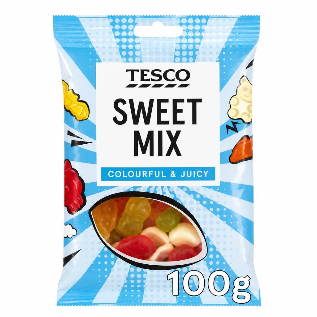 Tesco Sweet Mix 100g