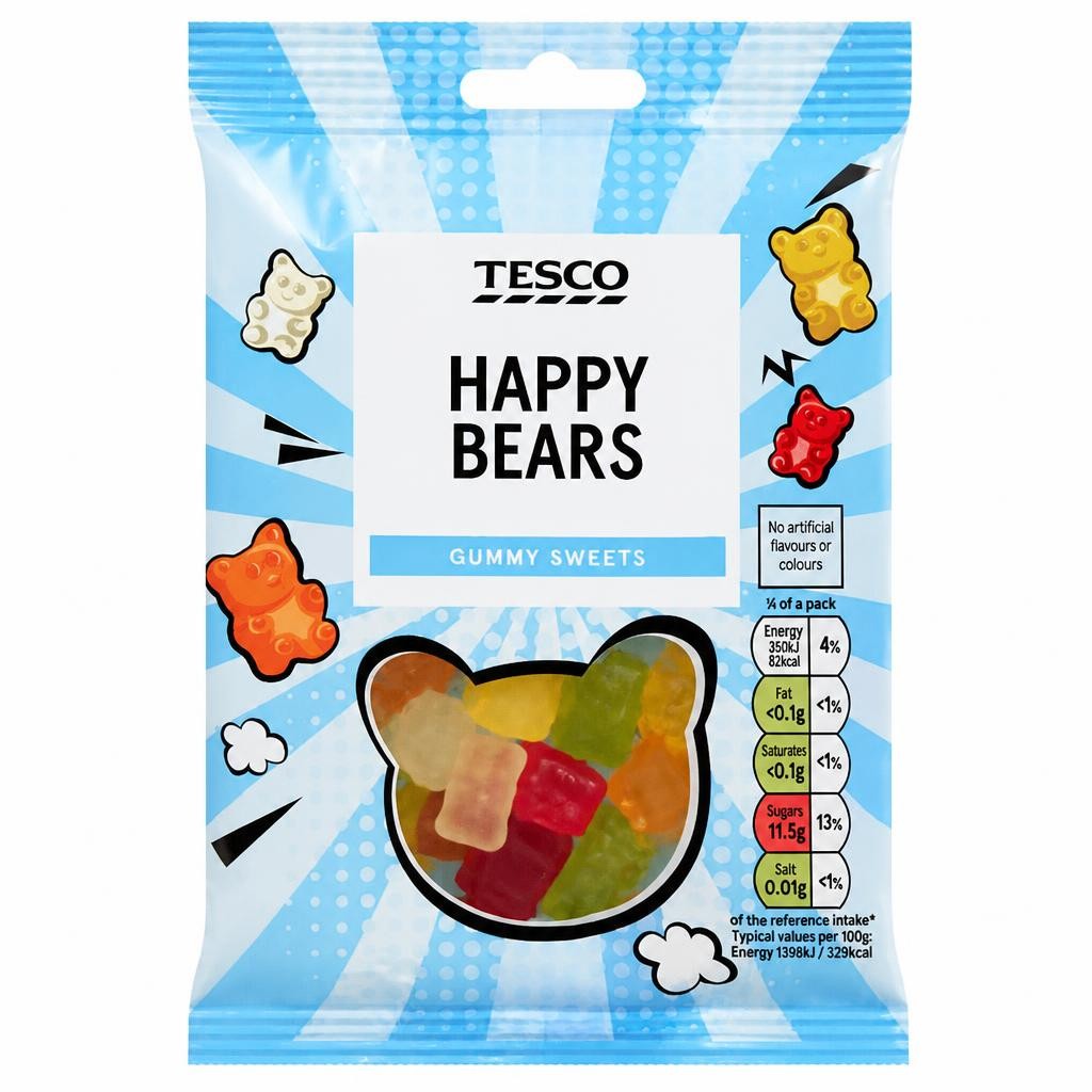 Tesco Happy Bears 100g