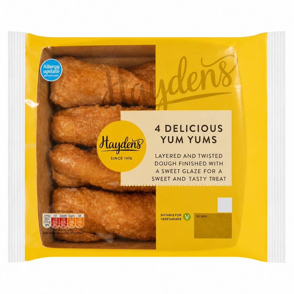 Hayden's 4 Delicious Yum Yums