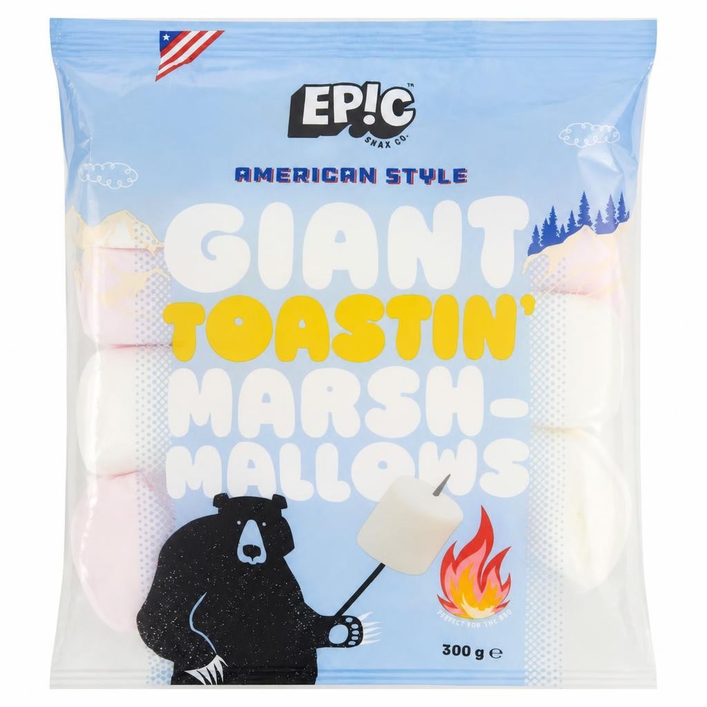 Epic Giant Toastin' Marsh-Mallows 300G