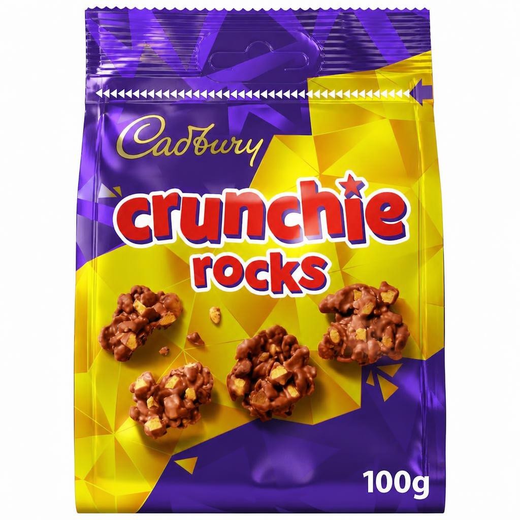 Cadbury Crunchie Rocks Chocolate Bag 100G