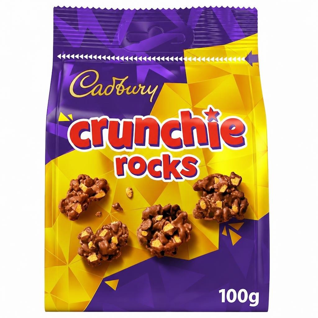 Cadbury Crunchie Rocks Chocolate Bag 100G