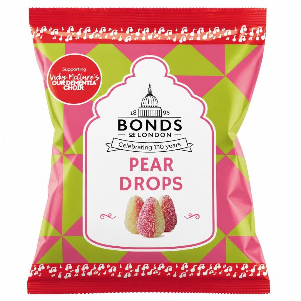 Bonds of London Pear Drops 130g