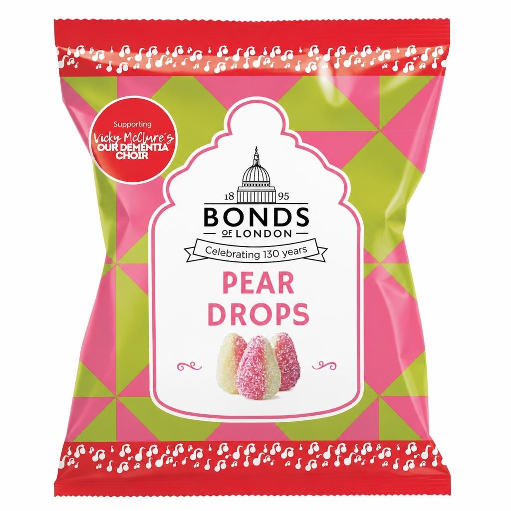 Bonds of London Pear Drops 130g