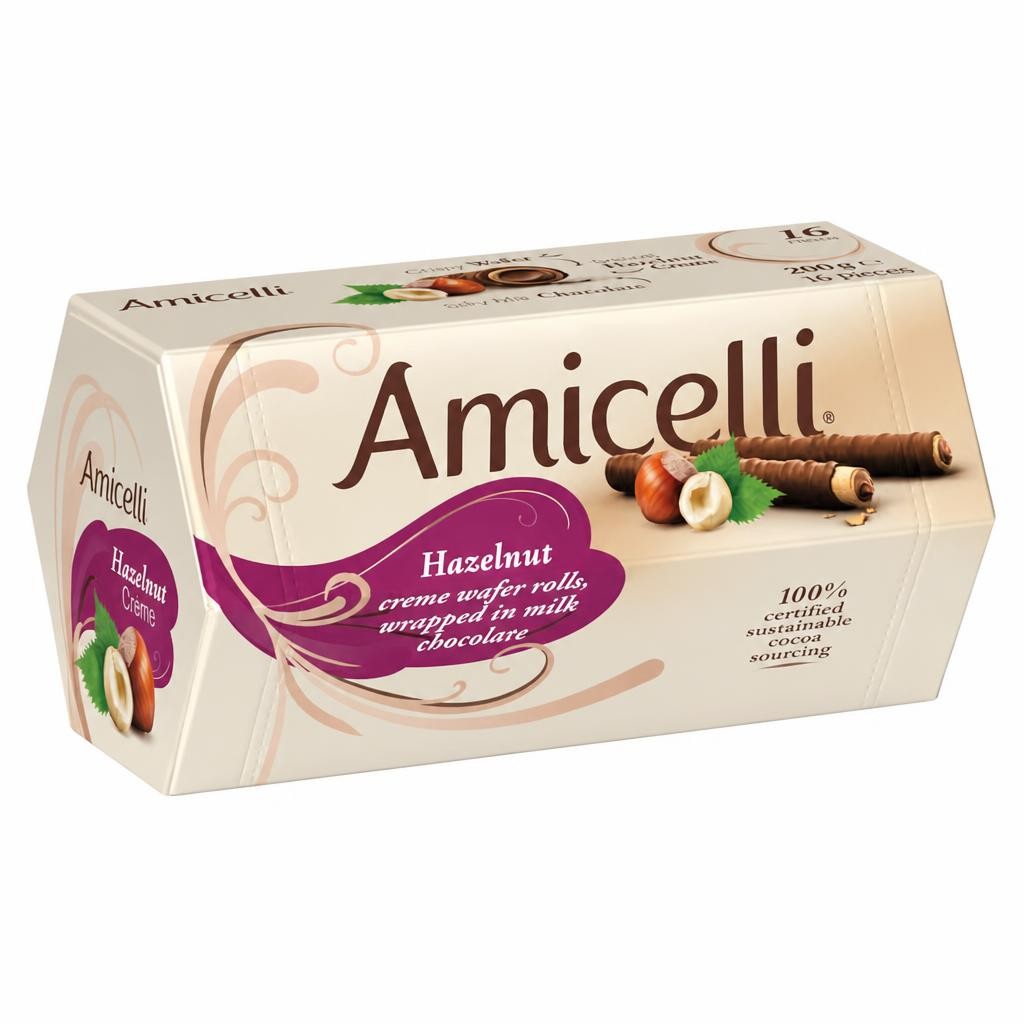 Amicelli Hazelnut 200g