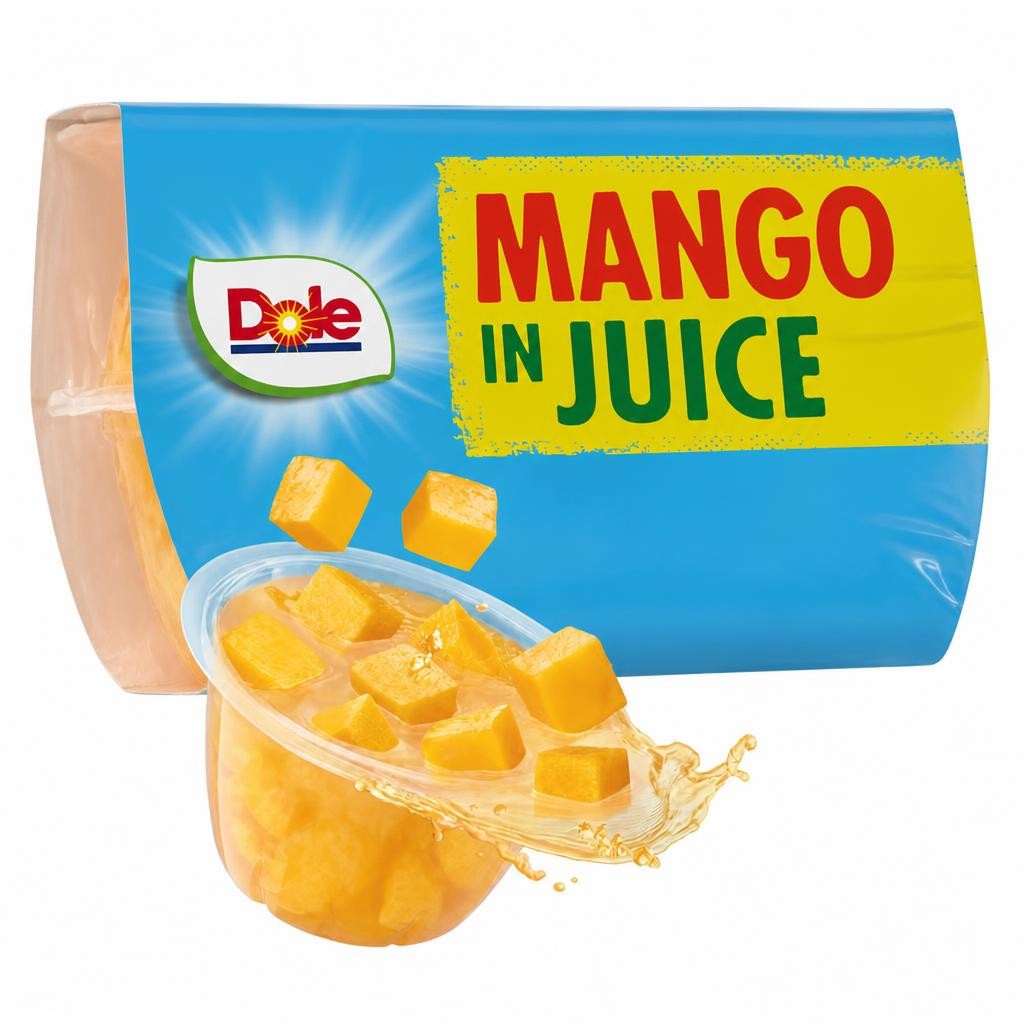 Dole Mango in Juice 4 x 113g