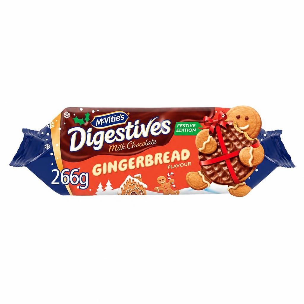 McVitie's Digestive Milk Chocolate Gingerbread 266g