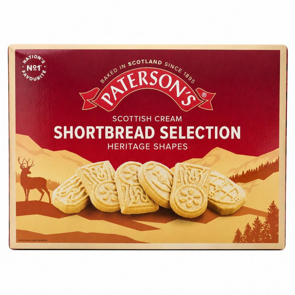 Paterson's Scottish Cream Shortbread Selection 1Kg