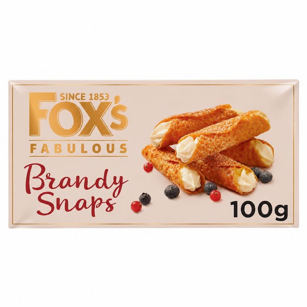 Fox's Fabulous Brandy Snaps 100g