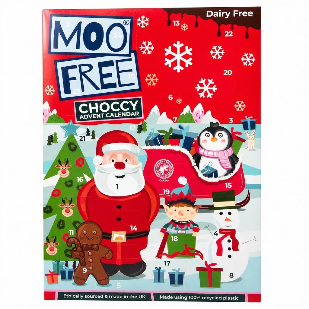 Moo Free Choccy Advent Calendar 70g