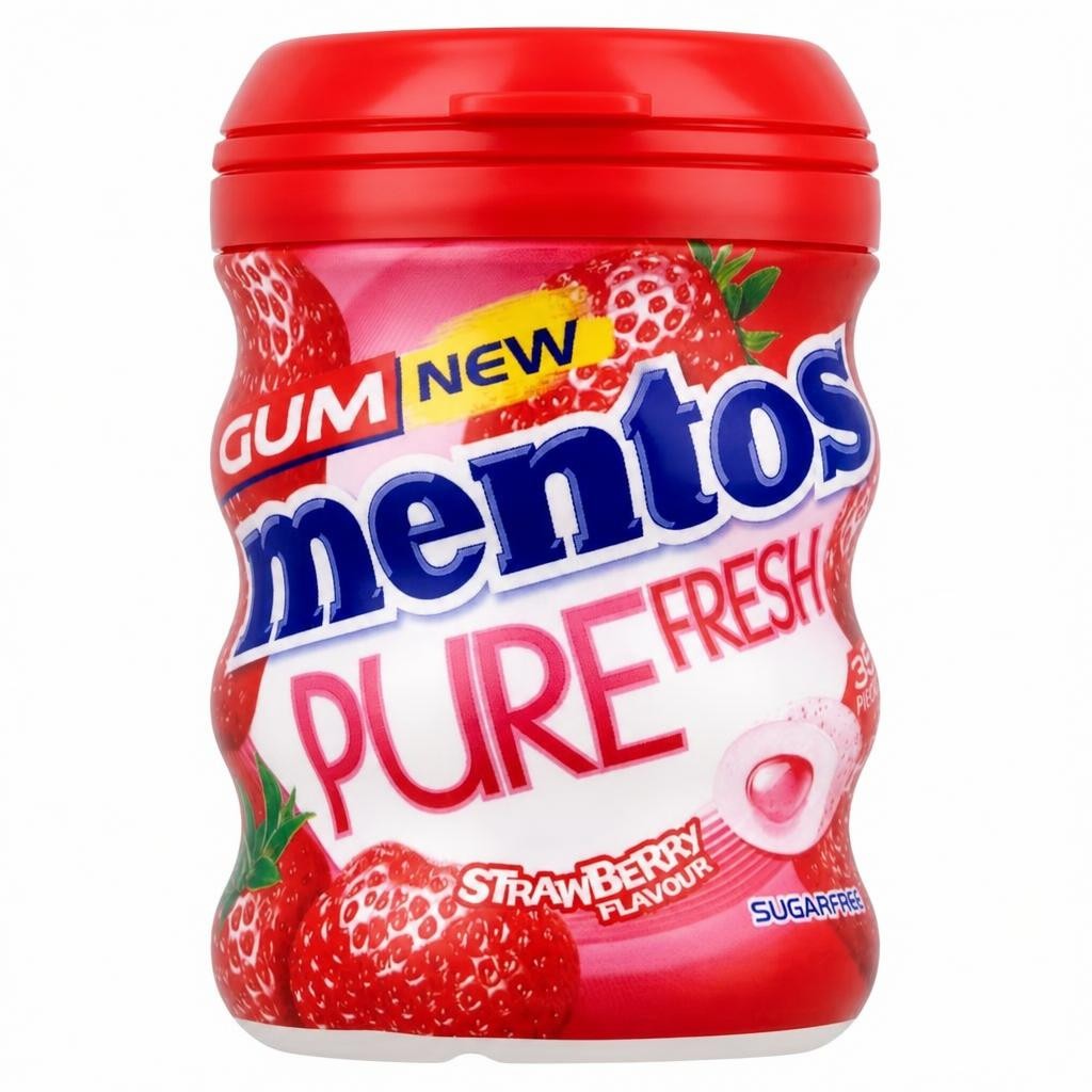 Mentos Pure Fresh Strawberry 35 piece 70g