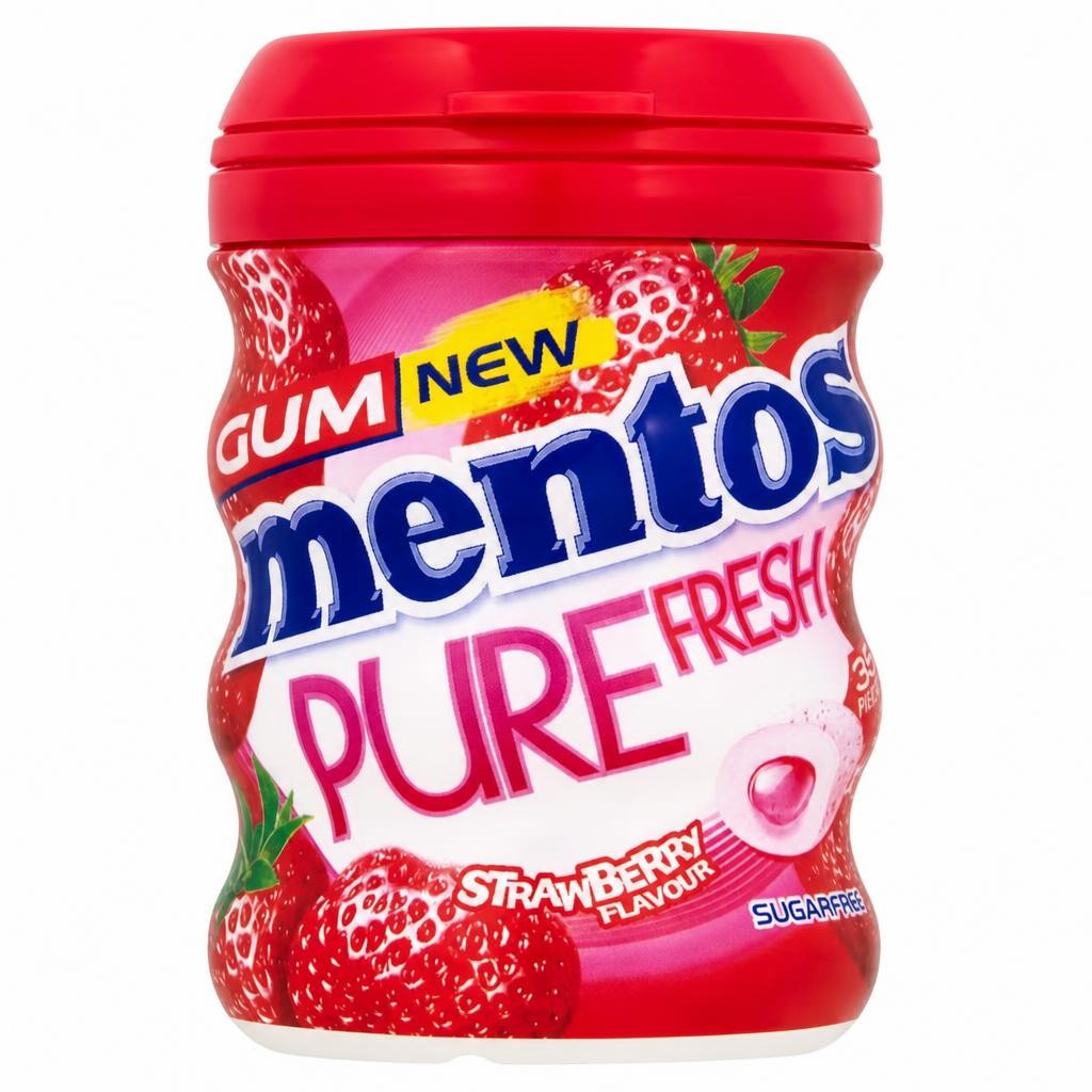 Mentos Pure Fresh Strawberry 35 piece 70g