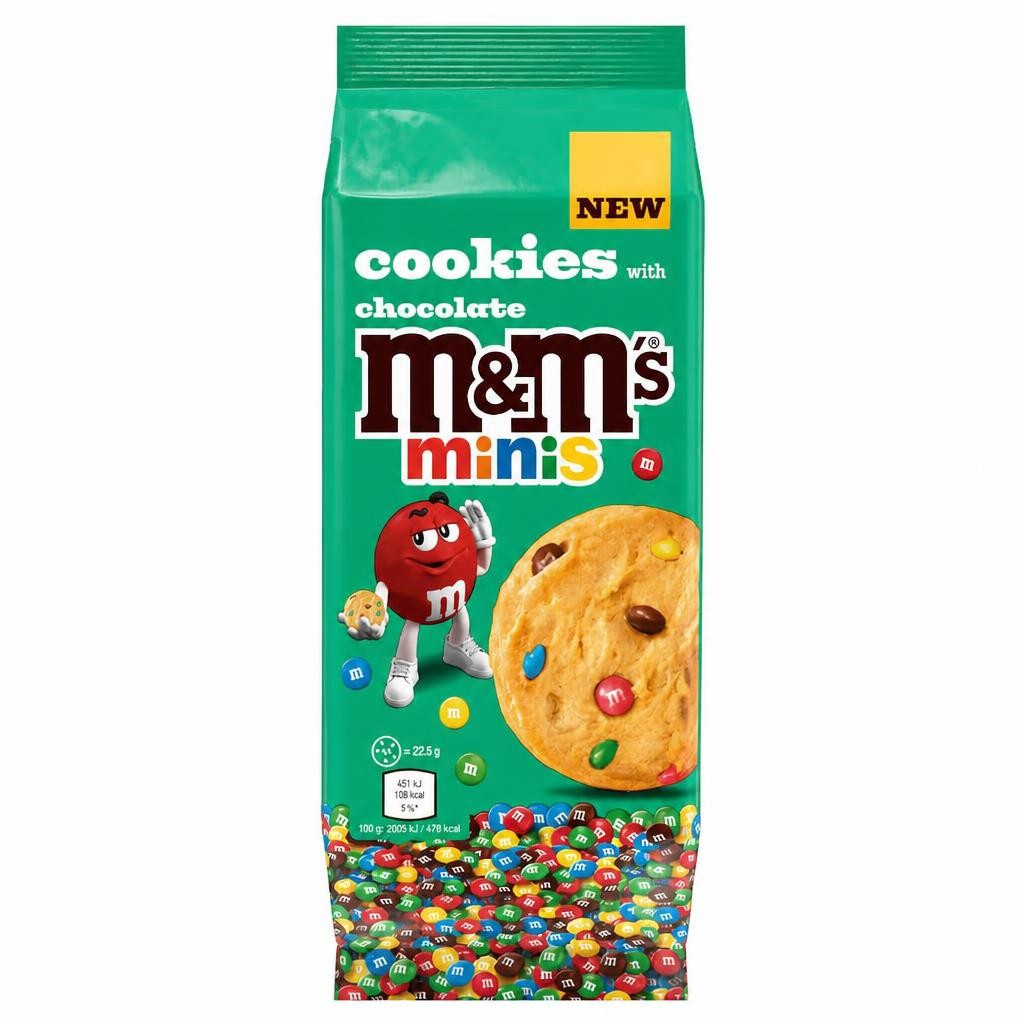 M&M's Minis Milk Chocolate Cookies 180g