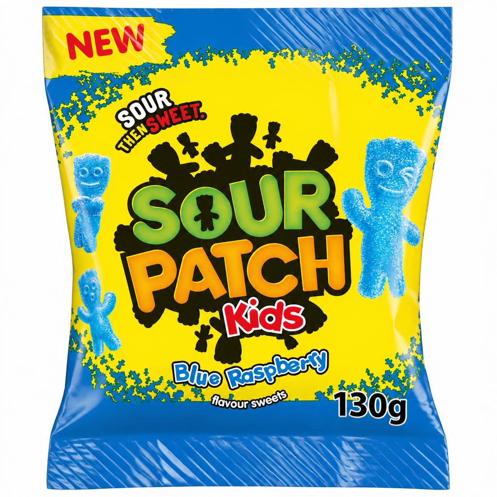 Sour Patch Kids Blue Raspberry Sweets Bag 130g