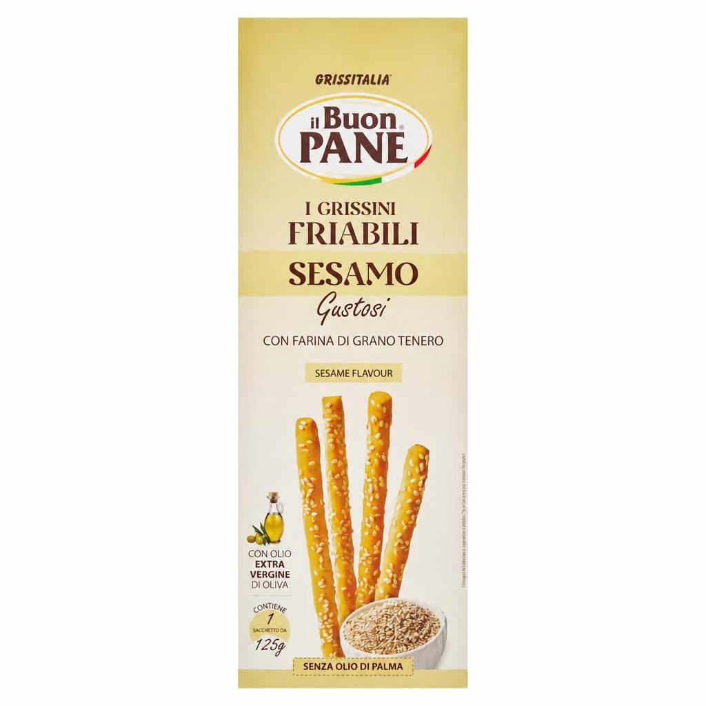 il Buon PANE Sesame Breadsticks 125g