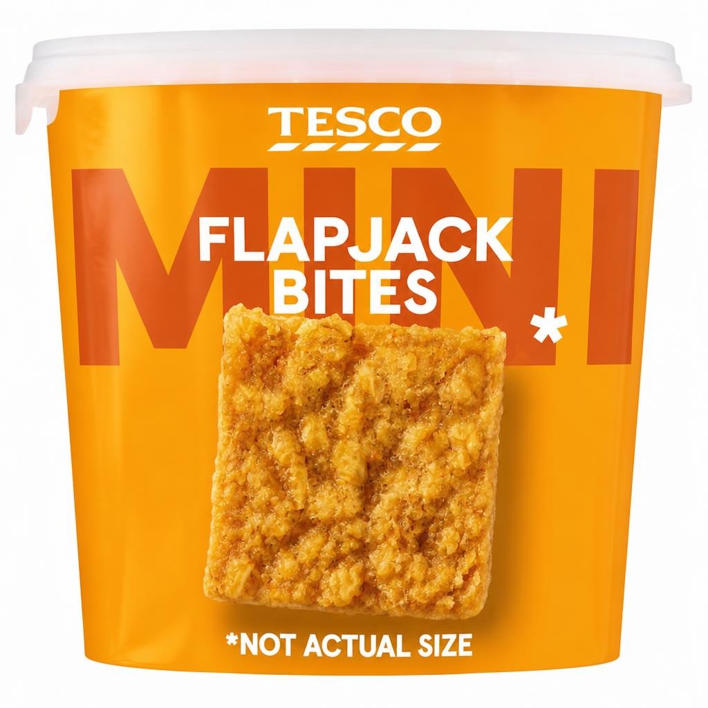 Tesco Flapjack Mini Bites 335g
